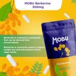 Berberine 300mg Capsules for Gut and Cholesterol Support