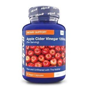 Zipvit Raw Apple Cider Vinegar 1200mg Capsules