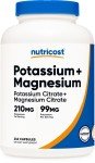 Potassium and Magnesium Citrates, 240 Capsules