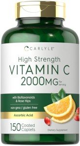 Carlyle Vitamin C 2000mg with Rose Hips 150 Caplets