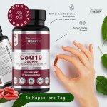 Super Strength CoQ10 300mg Vegan Capsules