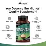 Psyllium Husk Probiotic Capsules for Digestive Health