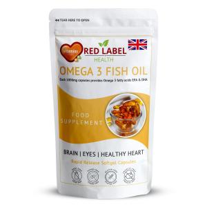 Double Strength Omega 3 Fish Oil 1000mg 360 Softgels