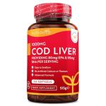 Nutravita 1000mg Fish Oil Capsules with Omega 3