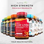 Nutravita 1000mg Fish Oil Capsules with Omega 3