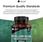 High Strength Psyllium Husk & Acidophilus Capsules