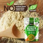 Organic Alfalfa Powder 500g - Vegan Superfood