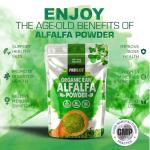 Organic Alfalfa Powder 500g - Vegan Superfood