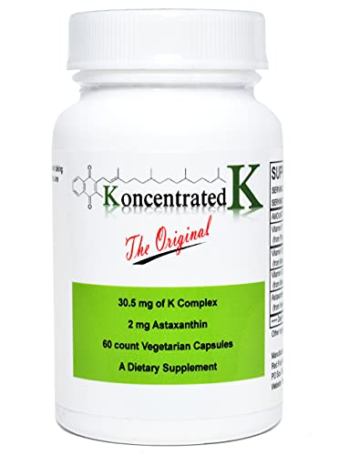 Koncentrated K, All Natural Multi-Vitamin K Capsules