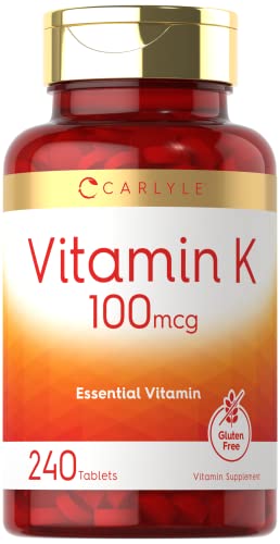 Carlyle Vitamin K Supplement - Vegetarian & Non-GMO