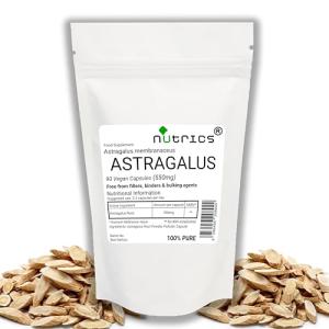 Nutrics® 550mg Astragalus Root Capsules - 90 Count