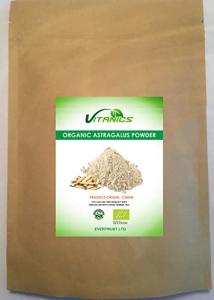Organic Astragalus Powder – 500g Bulk Size