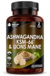 High Strength Ashwagandha & Lion’s Mane Capsules