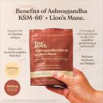 Ashwagandha KSM-66® & Lion's Mane Tablets