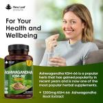 High Strength Ashwagandha KSM 66 - 180 Vegan Tablets