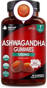 High Strength Ashwagandha Gummies 1200mg, Vegan