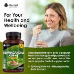 High Strength Ashwagandha 1200mg Vegan Tablets