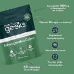 High Strength Ashwagandha 3000mg Capsules with B6