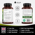 High Strength Ashwagandha KSM 66 - 180 Vegan Tablets