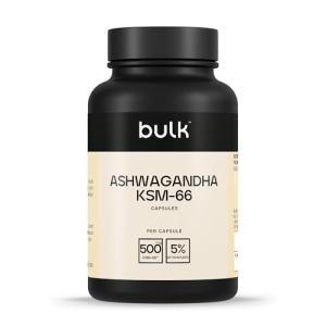 Ashwagandha KSM-66 Capsules, 500 mg, 30 Count