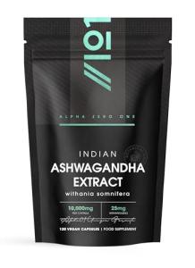 Alpha01 Ashwagandha Extract 10,000mg - 120 Vegan Capsules