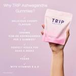 TRIP Ashwagandha Gummies, Cherry Flavor, 9000MG