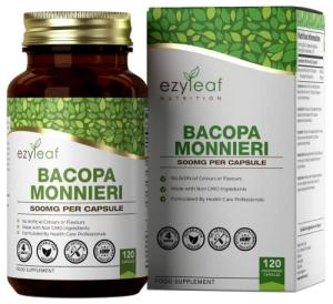 Ezyleaf High Strength Bacopa Monnieri 500mg 120 Caps