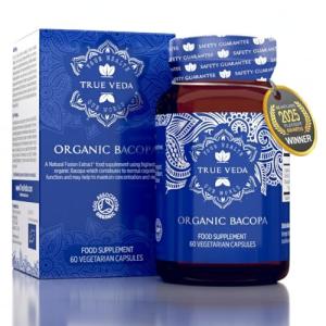 Organic Bacopa Monnieri Capsules - High Strength Supplement