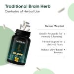 Bacopa Monnieri Brain Booster Capsules - 500mg