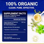 Organic Bacopa Monnieri Capsules - High Strength Supplement