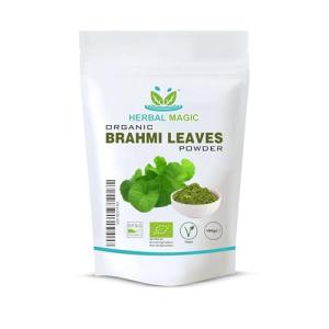 Organic Brahmi Leaf Powder for Hair and Skin 100g