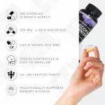 Bacopa Monnieri Capsules 350mg - Vegan Memory Boost