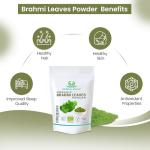 Organic Brahmi Leaf Powder for Hair and Skin 100g