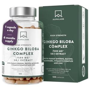 High Strength Ginkgo Biloba & Herbal Blend Capsules