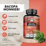 Bacopa Monnieri Extract 500mg for Mental Focus