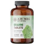 Brahmi Tablets with Bacopa Monnieri - 240 Count