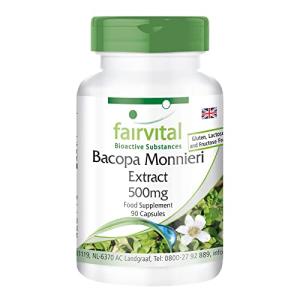 Bacopa Monnieri Extract 500mg Vegan Capsules