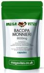 Bacopa Monnieri 8000mg Capsules - 30 Count