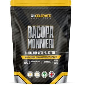 Organic Bacopa Monnieri 600mg Capsules for Memory Support