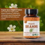 Organic Brahmi Tablets - 120 Count