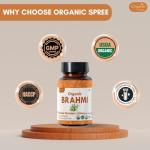 Organic Brahmi Tablets - 120 Count