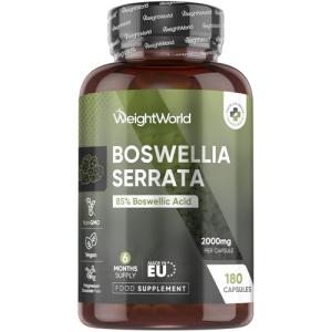 Boswellia Serrata Extract Capsules - 2000mg Value