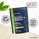 Boswellia Serrata Extract 4200mg Vegan Tablets