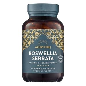 Boswellia Serrata Turmeric Capsules with Black Pepper