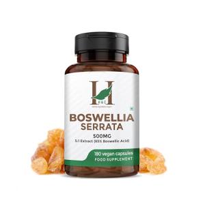 H&C Boswellia Serrata 2500mg Veg Capsules - 180 Count