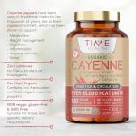 Organic Cayenne Pepper Capsules for Metabolism Support