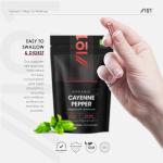 Organic Cayenne Pepper Capsules 650mg - 90 Count