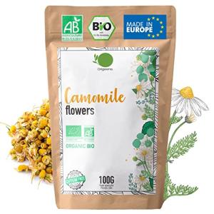 Organic Chamomile Tea for Relaxation and Digestion 100g