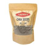 Aksoy Raw Black Chia Seeds, 1.25KG | Vegan & Keto