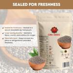 Raw Chia Seeds 900g – Pure, Vegan, Gluten Free